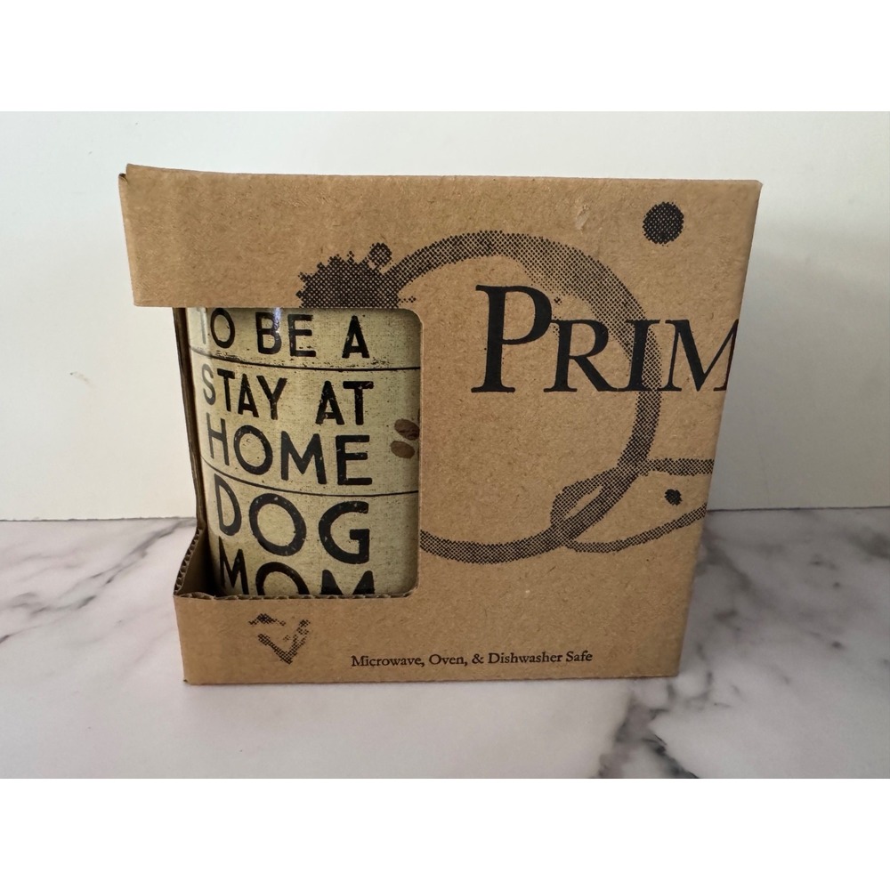 Stay At Home Dog Mom Coffee Tea Mug Cup Thermos 20oz Primitives by Kathy